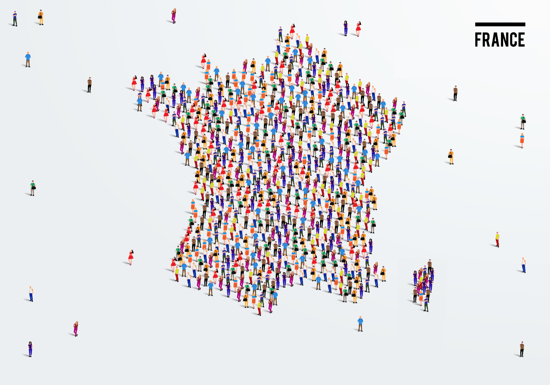 Projections de population en France vers une population stable